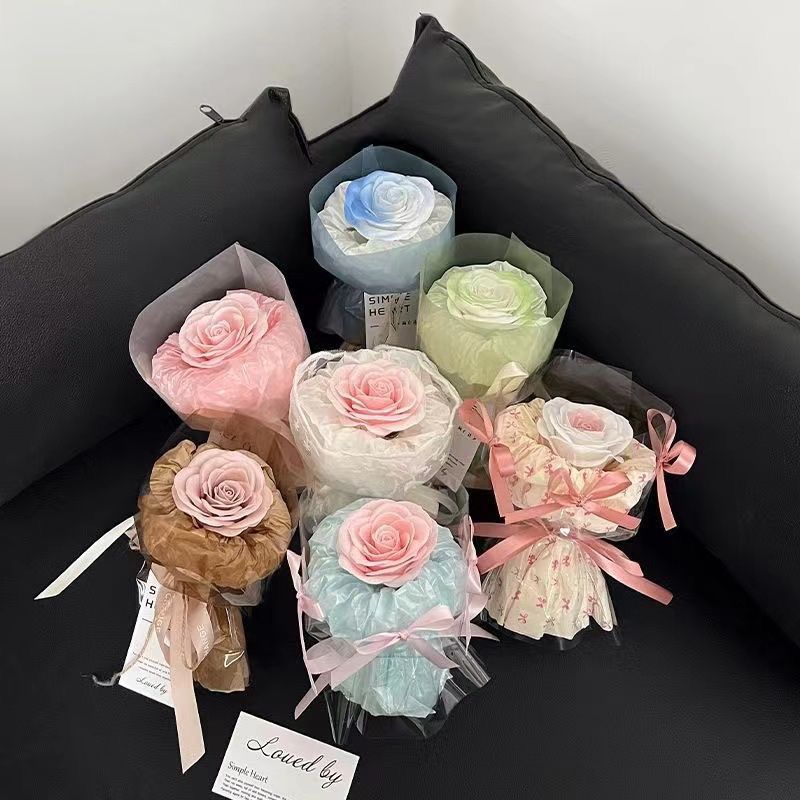 Baby Products Soap - Ins Şeker Renk Mini Buket Süs