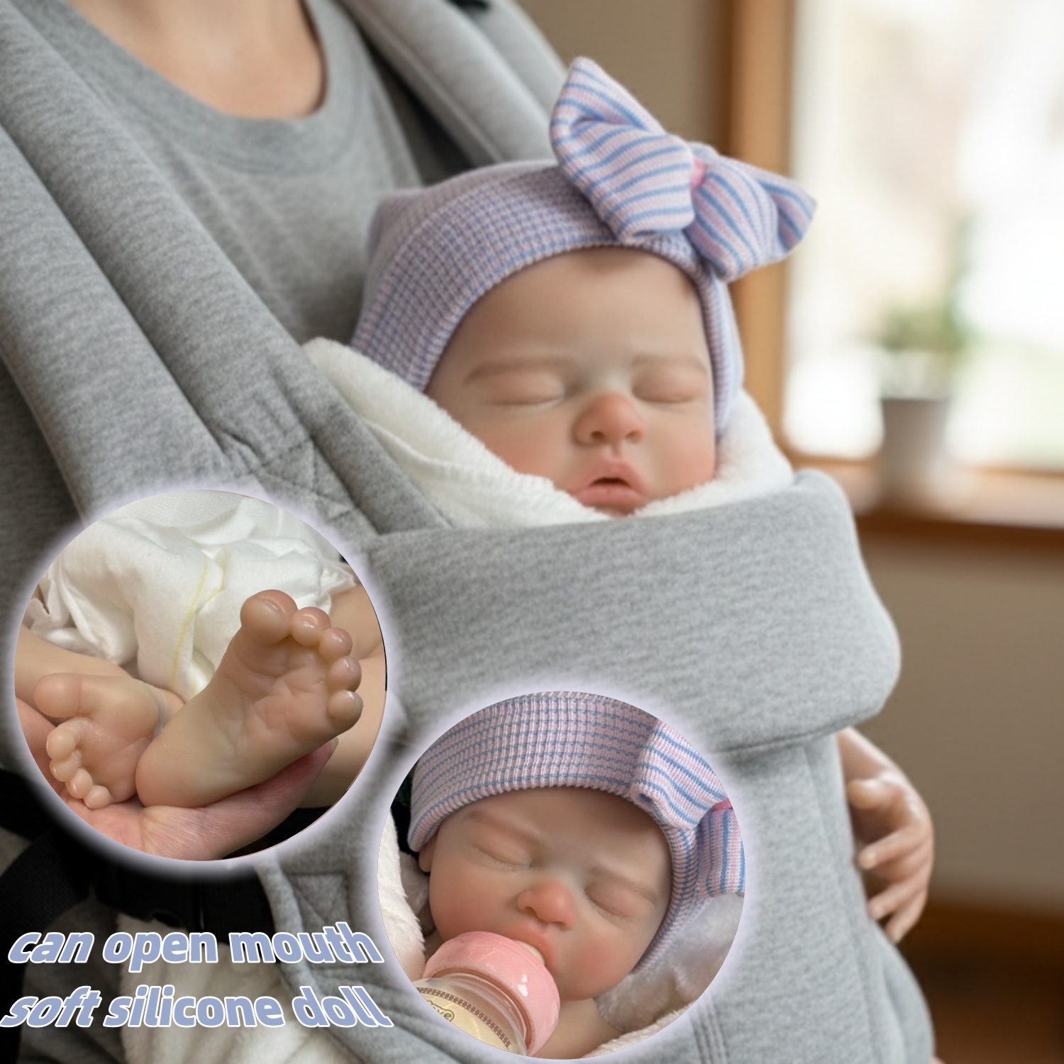 Baby Products Trending - 16 İnç Açık Ağızlı Tam Silikon