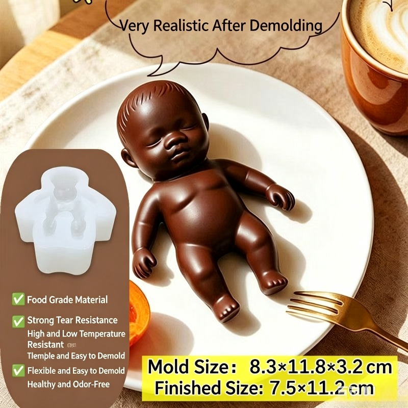 Baby Products Soap - 3D Gerçekçi Uyuyan Yenidoğan Bebek Silikon