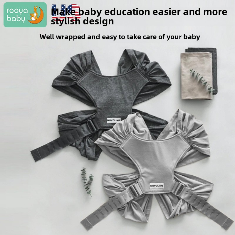Ergonomic Baby Carrier - Ayarlanabilir X Şekilli Yumuşak Ergonomik Bebek
